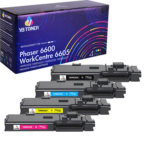 Xerox 16R2228 toner cartridges 4-pack