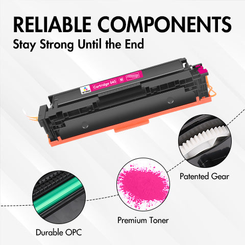 Compatible Canon 045 Magenta Toner Cartridge – Standard Capacity