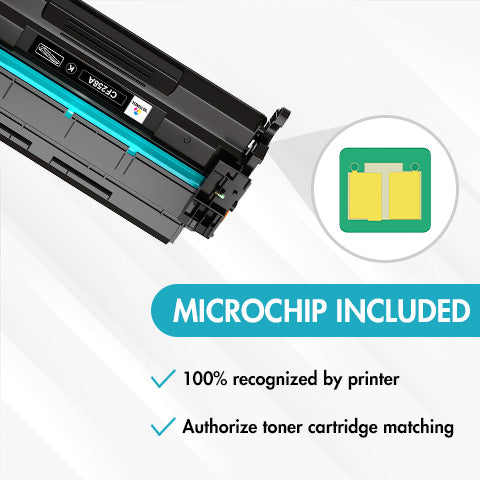 Replacement HP 148A Toner 2-Pack Set (Smart Chip) | Displays Toner Levels