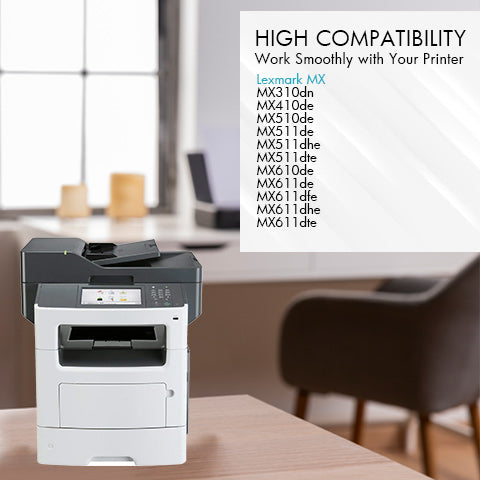 Compatible Lexmark 60F1H00 Black Toner Cartridge – High Yield