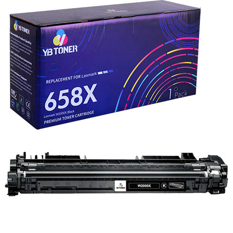 HP 658X Black Toner - W2X