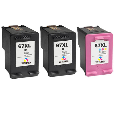HP Ink 67XL 3PK