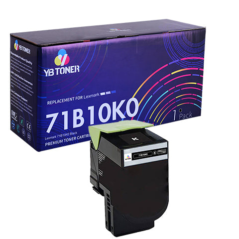Lexmark 71B1K Black Toner