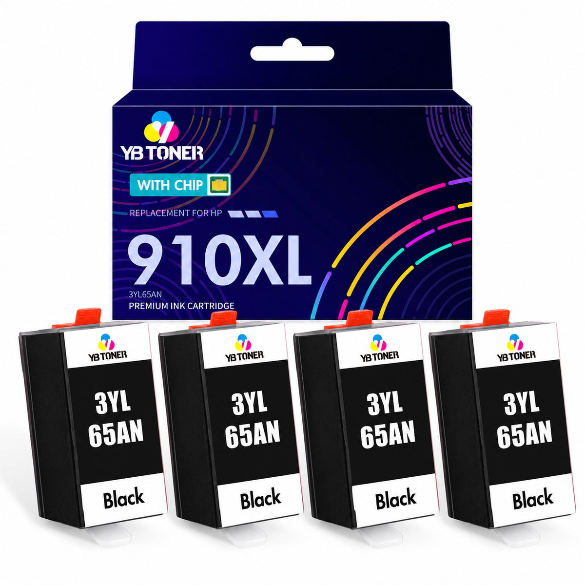 Compatible HP 910XL Black Ink Cartridge – 3YL65AN