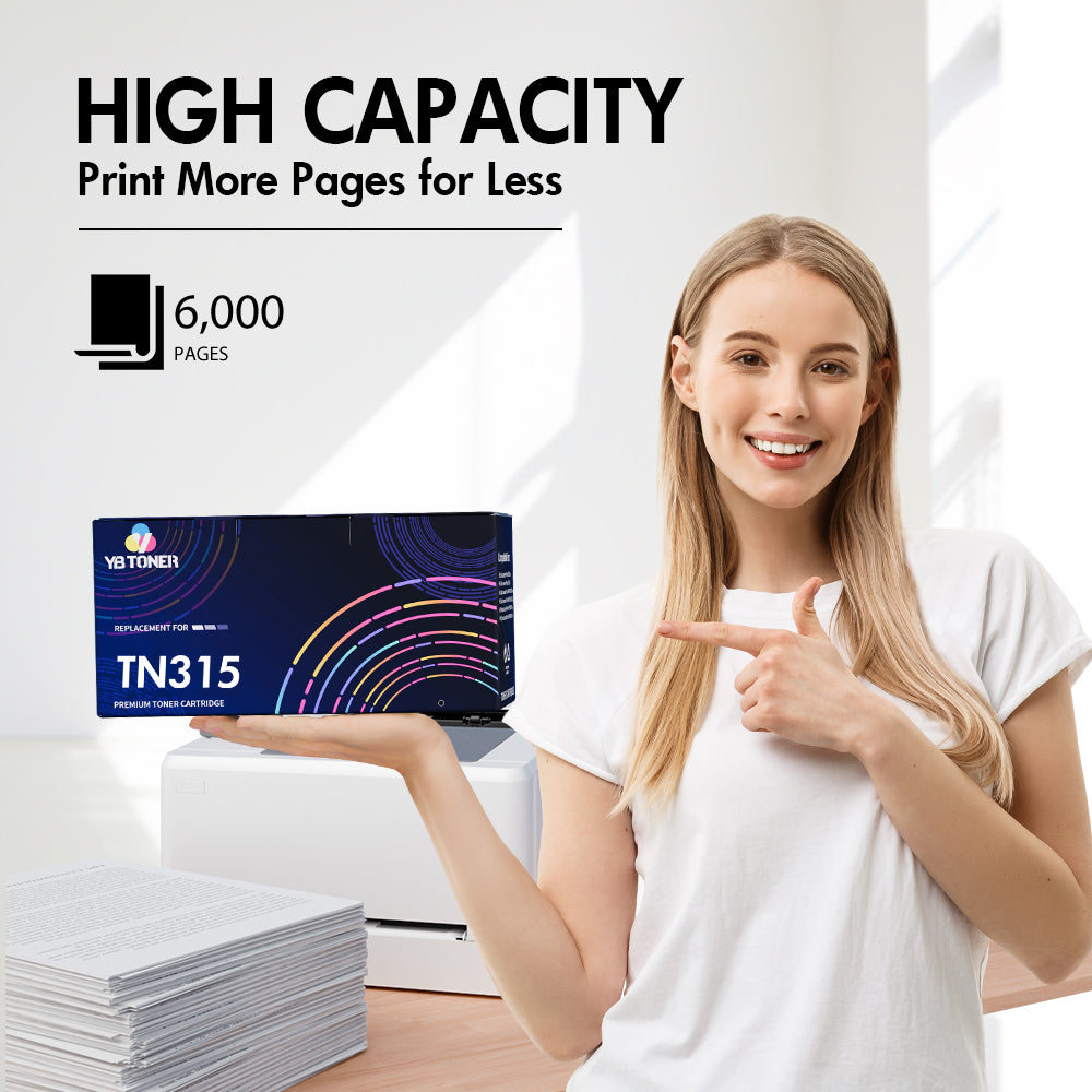 Brother TN315BK Black Toner Cartridge