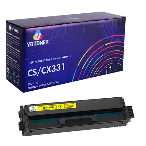 Lexmark 2N1HY Yellow Toner Cartridge