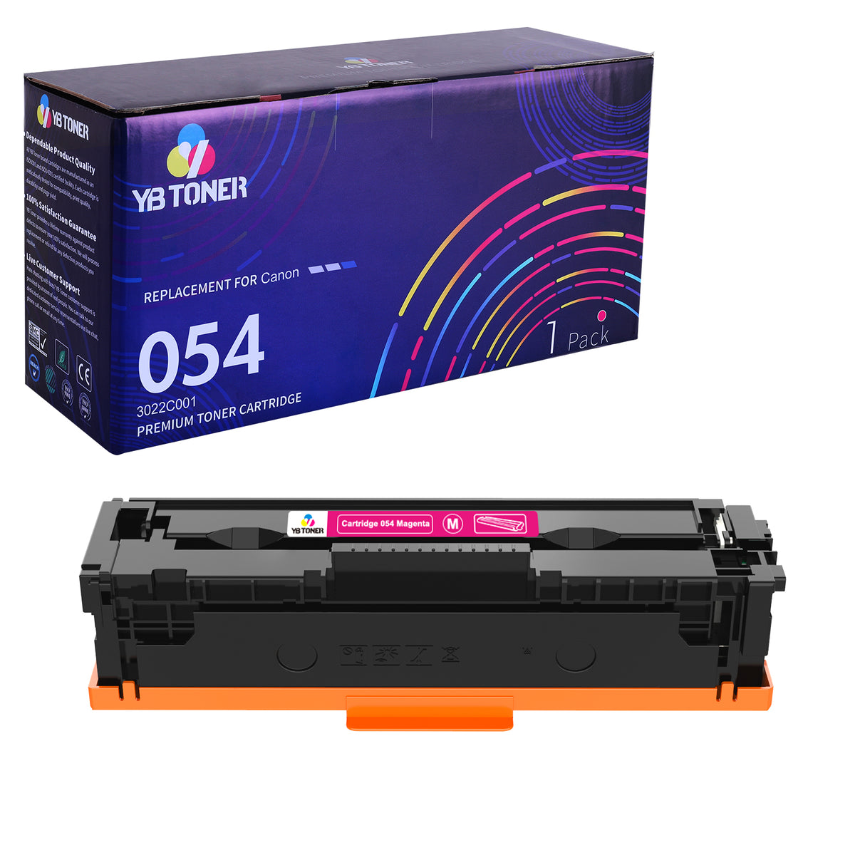 Compatible Canon 045 Magenta Toner Cartridge – Standard Capacity