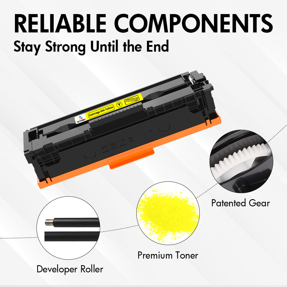 Compatible Canon 045 Yellow Toner Cartridge – Standard Capacity