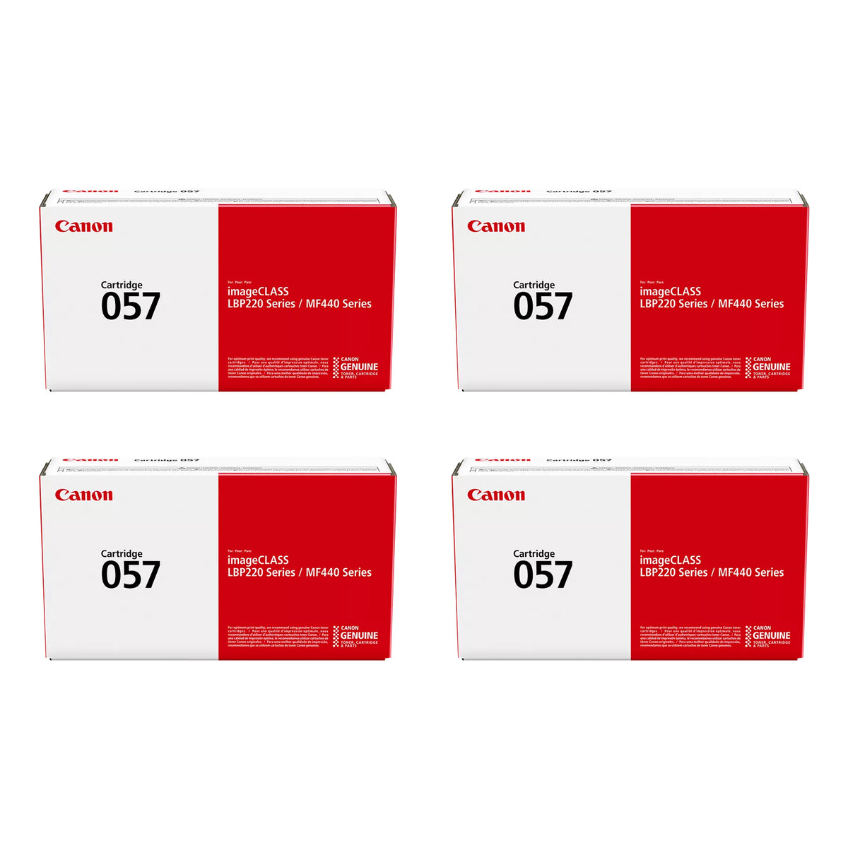 Original Canon 057 Black Toner Cartridge - Standard Yield