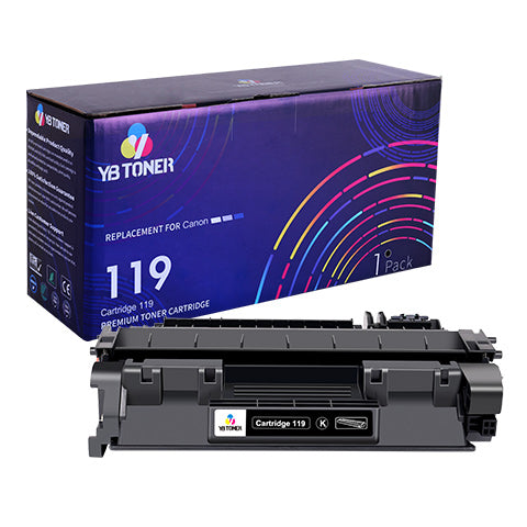 canon 119 black toner cartridge