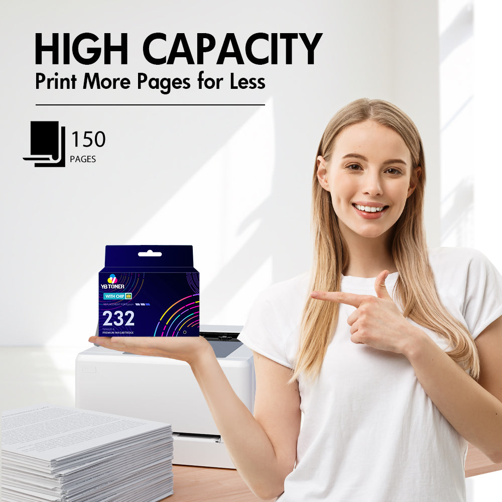 Compatible Epson 232 Black Ink Cartridge - T232120-S
