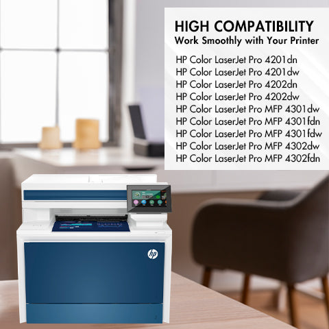 HP 21A 21X toner cartridges' compatible printer