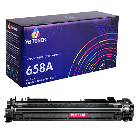 HP 658A magenta toner