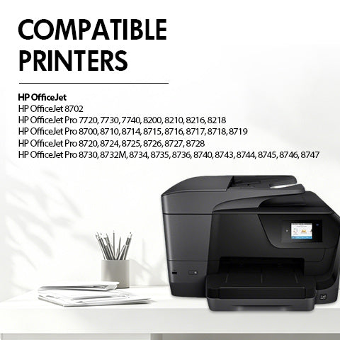 Original HP 952XL Ink Cartridges Combo Pack of 5- High Yield