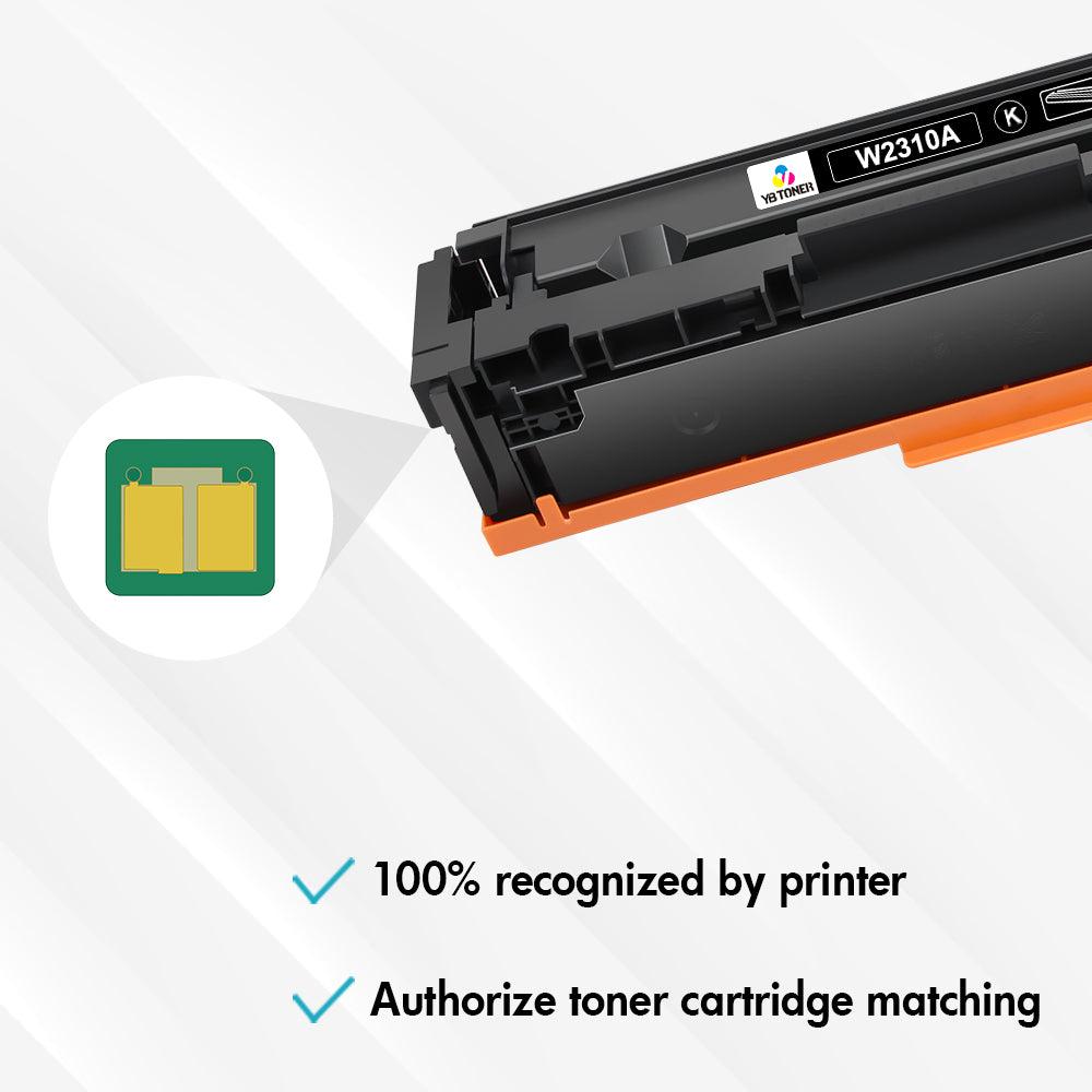 Replacement HP 215A Toner Cartridges 4-Pack | With Latest Chip