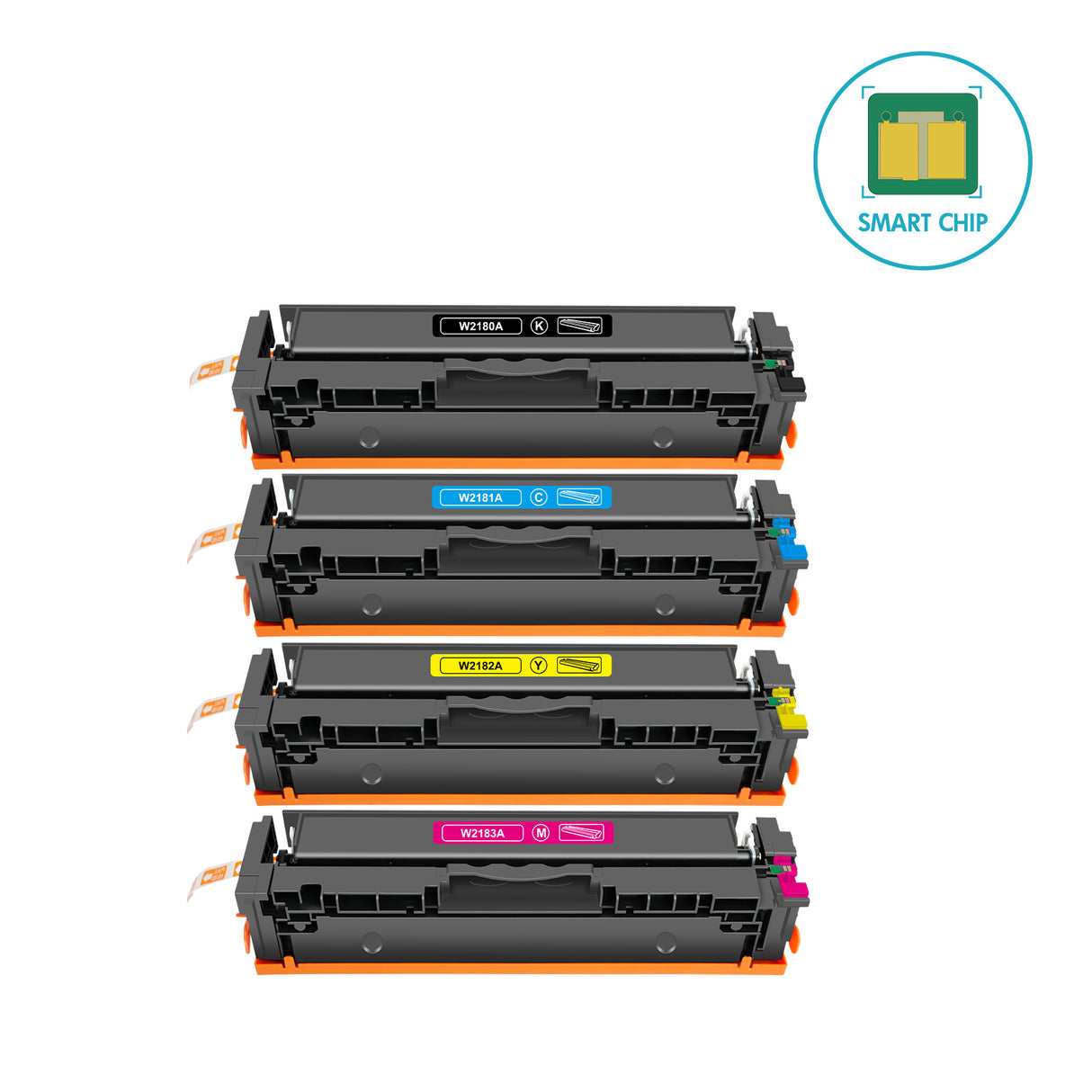 Chip-Ready Compatible HP 218A Toner Cartridge Multiple-Pack | Monitor Toner Level