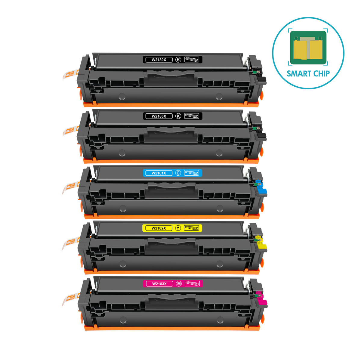 Chip-Ready Compatible HP 218X Toner Cartridge Multiple-Pack | Monitor Toner Level