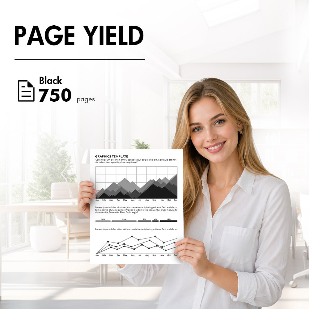 HP 67XXL Ink Cartridge page yield