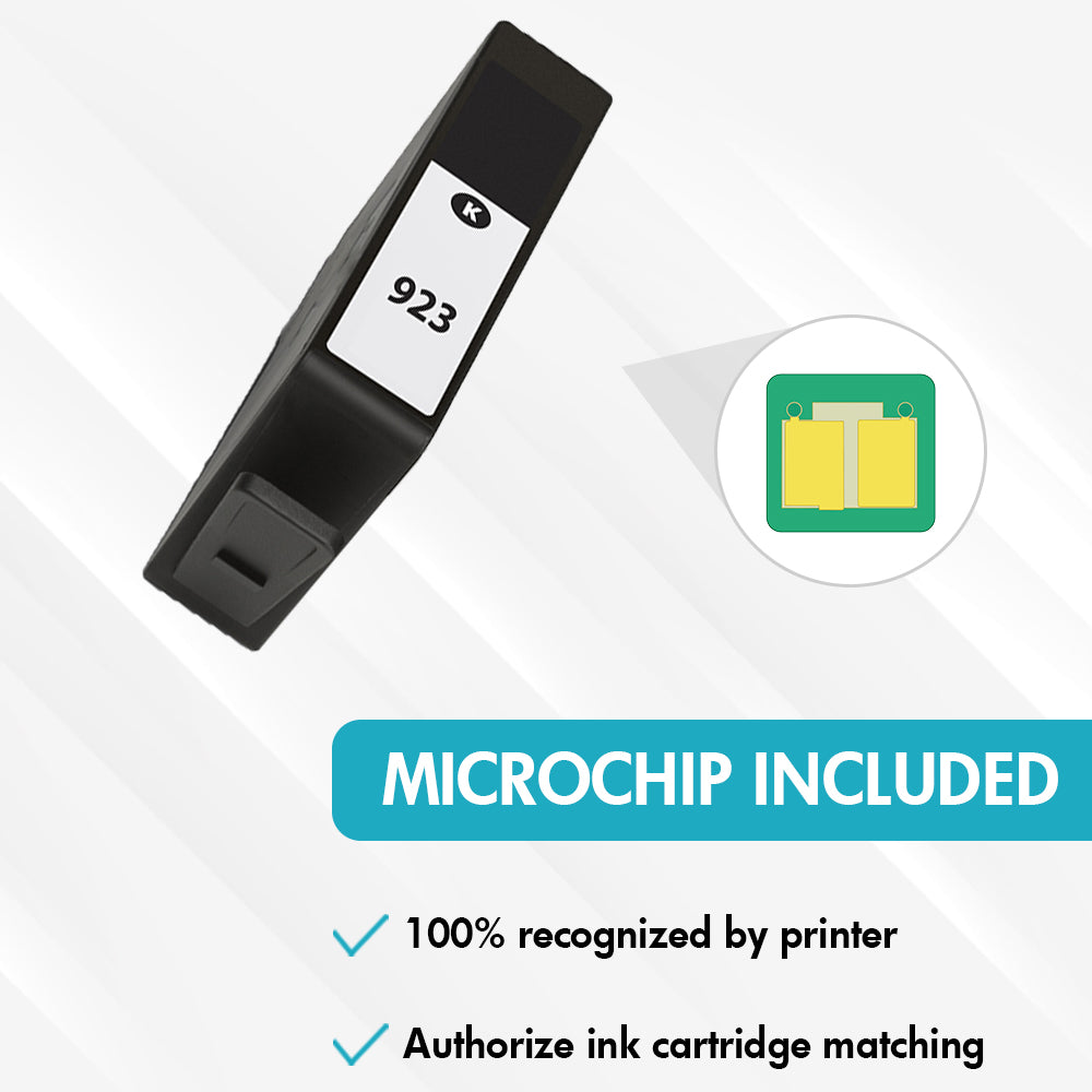 Compatible HP 923 Ink Cartridge set - Standard Yield