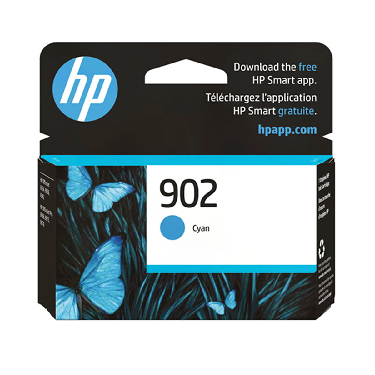 Original HP 902 Color Ink Cartridges - Cyan/Magenta/Yellow - Standard Yield