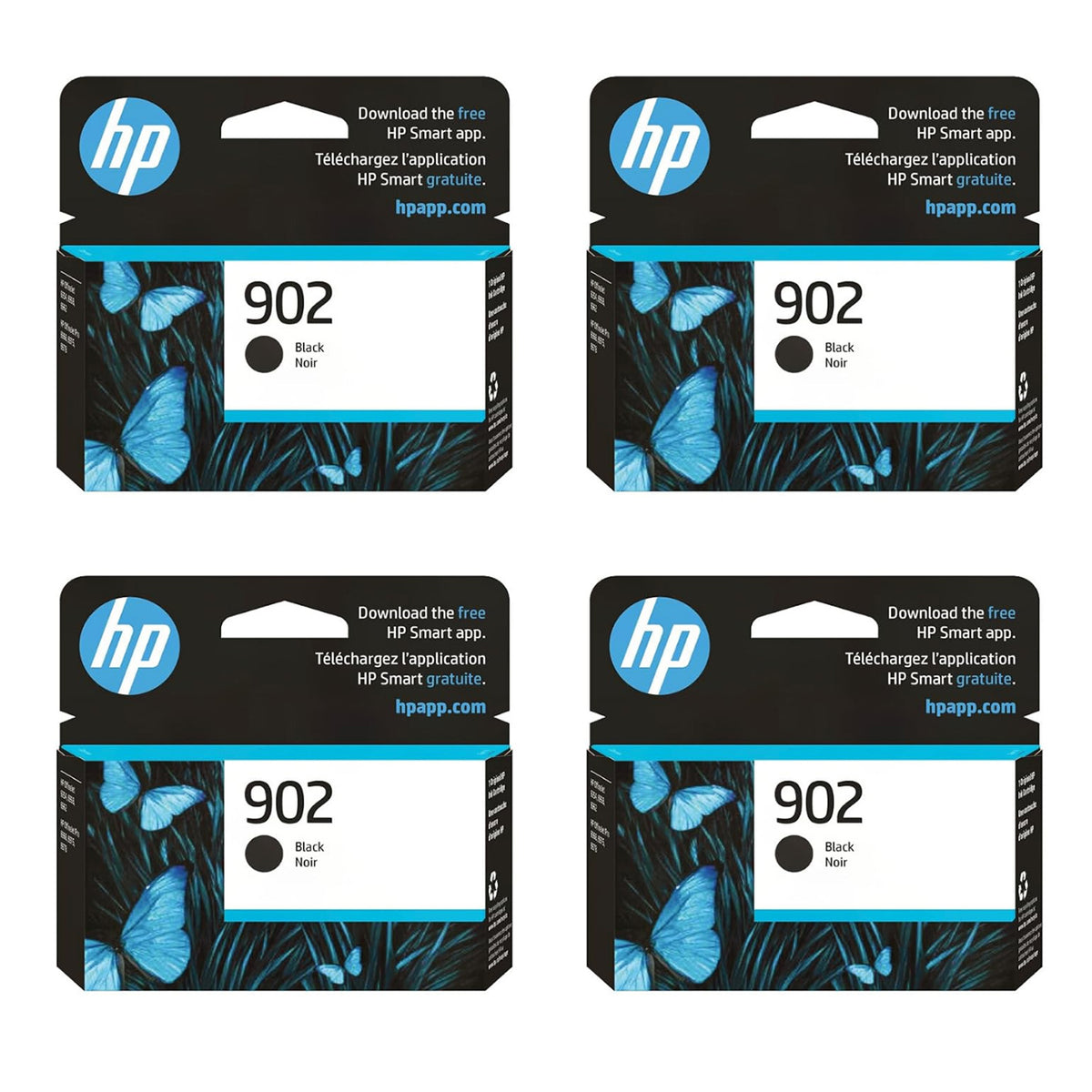 Original HP 902 Black Ink Cartridge - Standard Yield - T6L98AN