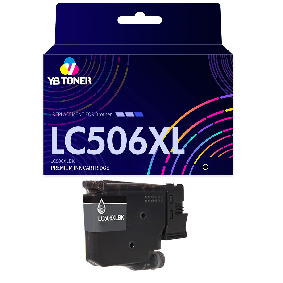 Compatible Brother LC506XL Black Ink Cartridge - High Yield - LC506XLBK