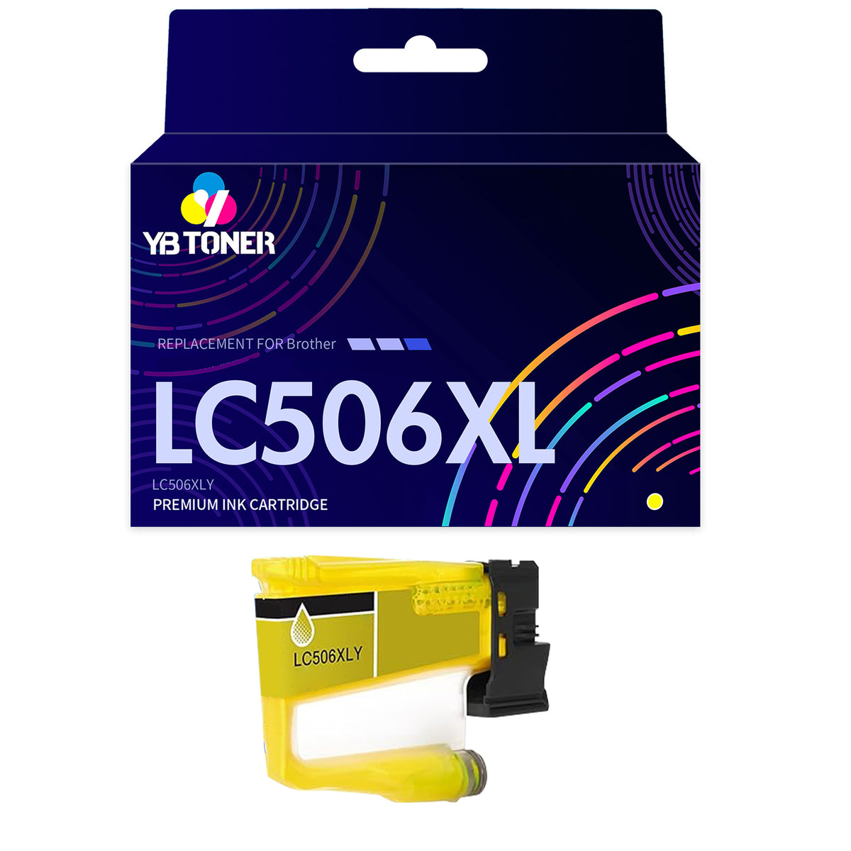 Compatible Brother LC506XL Yellow Ink Cartridge - High Yield - LC506XLY