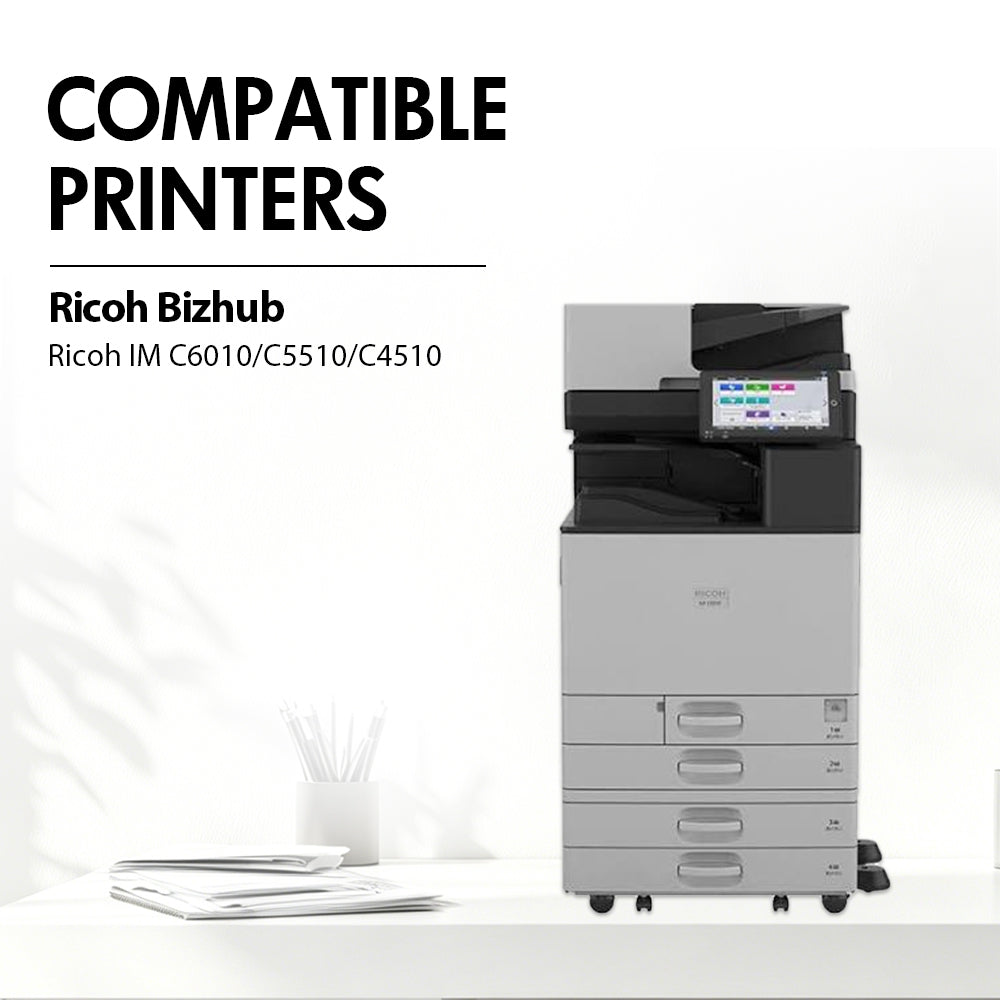 Compatible Ricoh IM C5510 Toner Cartridges 4-Pack