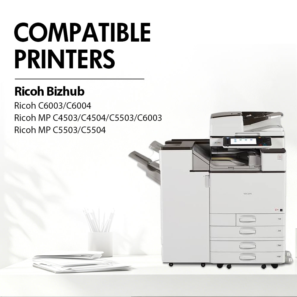 Compatible Ricoh MP C6003 Cyan Toner Cartridge