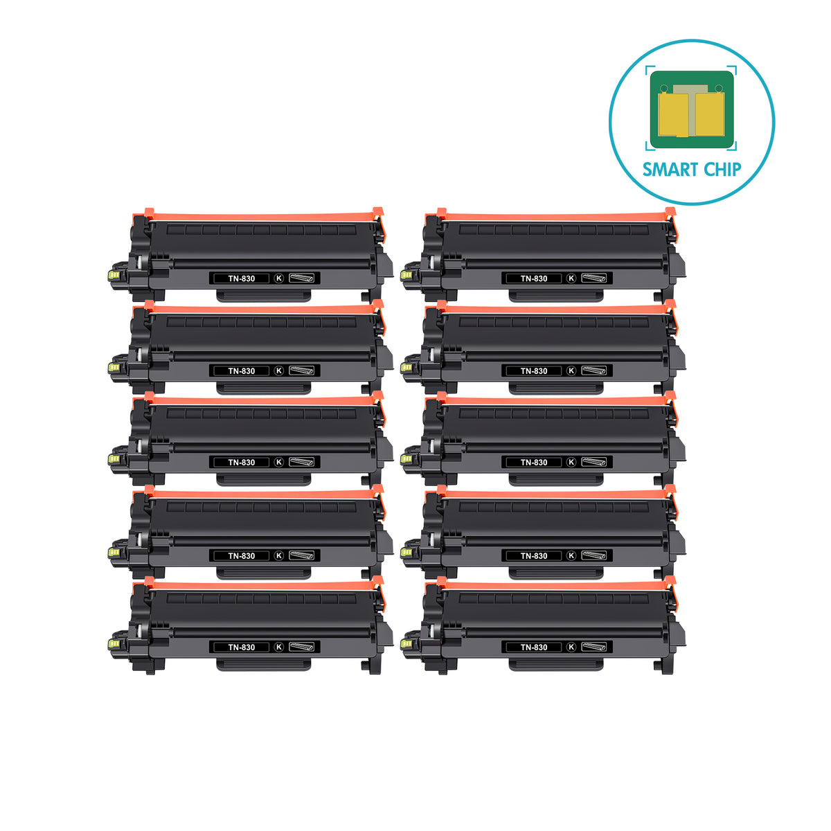 Brother TN830 Toner Cartridge Replacement (TN-830) - With Chip