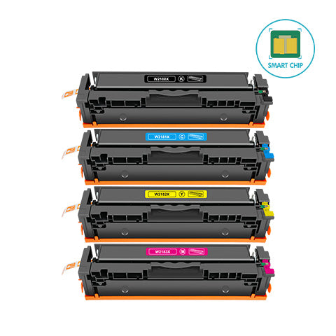 Compatible HP 218X toner cartridges for HP Color LaserJet Pro 3201dw