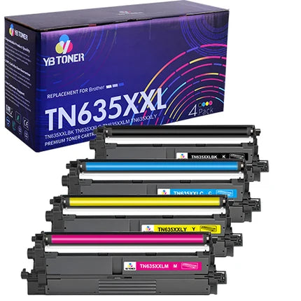 Brother MFC-L8970CDW TN635XXL toner cartridges 4PK
