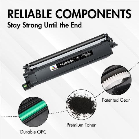 Brother TN229XL toner reliable components