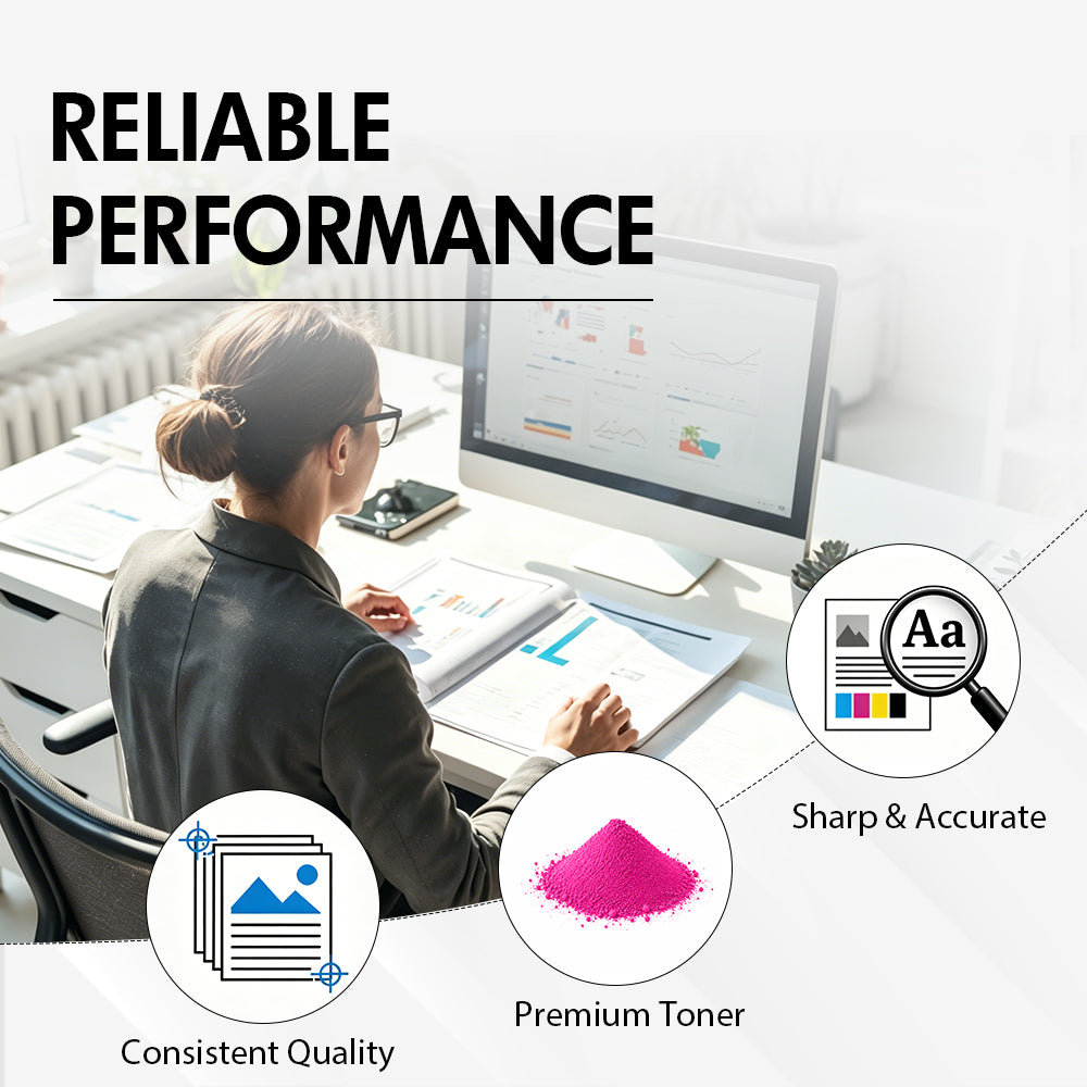 Compatible Canon GPR-55 Magenta Toner Cartridge, 0483C003