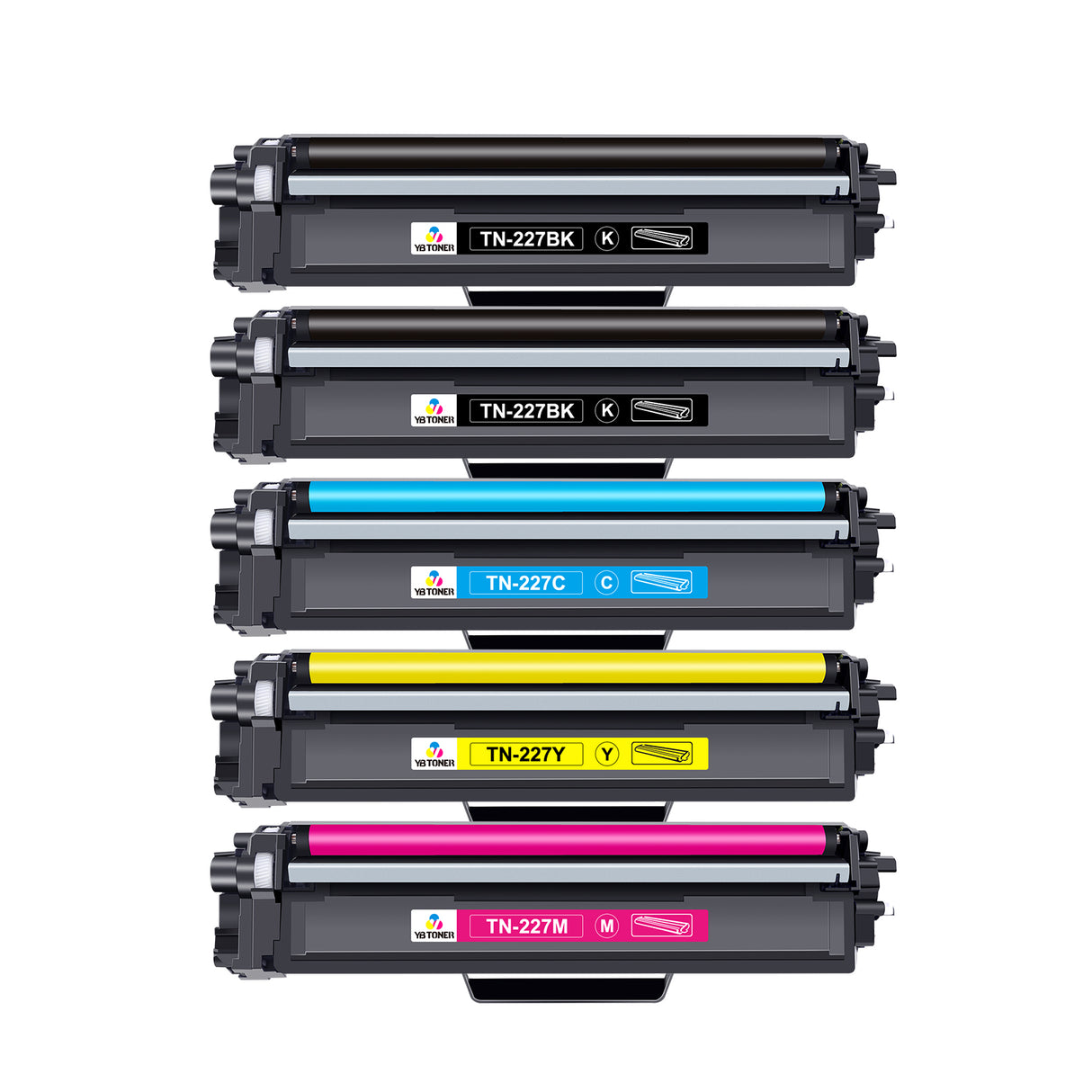 Brother TN227 Toner Cartridge Set | Compatible TN-227 Multiple-Pack