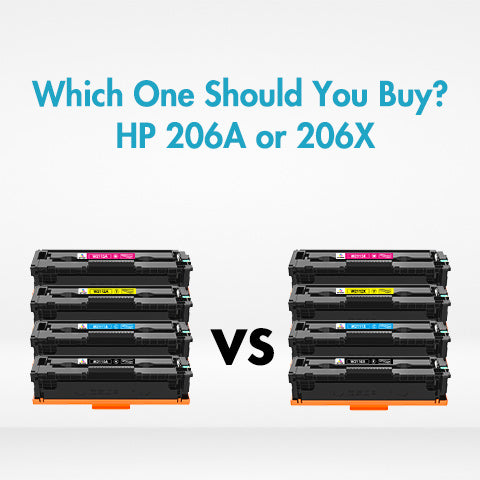 HP 206A vs 206X|||hp 206a vs 206x||||||||HP 206X toner|||