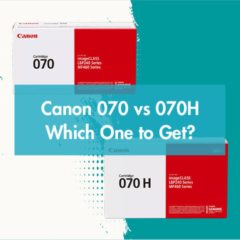 Canon 070 vs 070H||