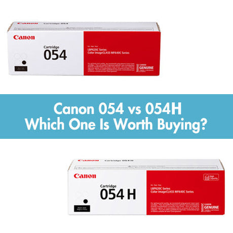 Canon 054 vs 054H||