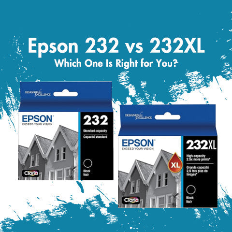 Epson 232 vs 232XL||