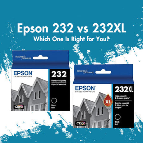 Epson 232 vs 232XL||