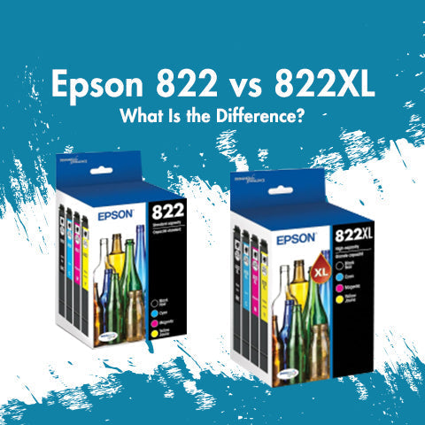 Epson 822 vs 822XL||