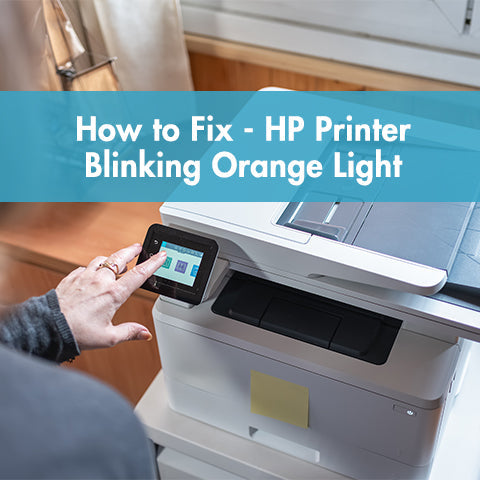 HP Printer Blinking Orange Light||