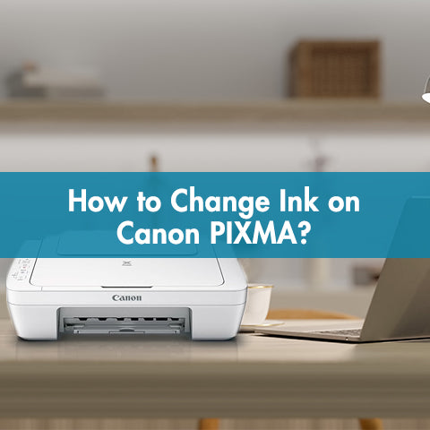How to Change Ink on Canon PIXMA||