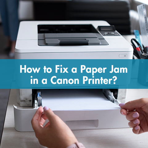 How to Fix a Paper Jam in a Canon Printer|||