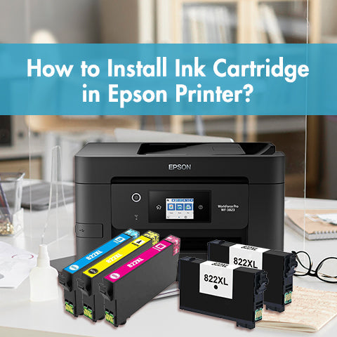 How to Install Ink Cartridge in Epson Printer||How to Install Ink Cartridge in Epson Printer?|||