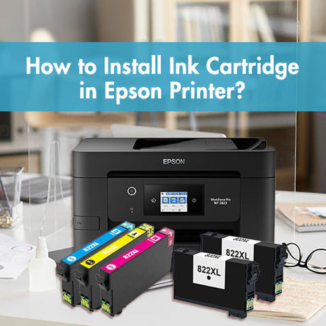 How to Install Ink Cartridge in Epson Printer||How to Install Ink Cartridge in Epson Printer?|||
