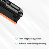 HP 202X Cyan Toner Cartridge Replacement - CF501X - With Chip
