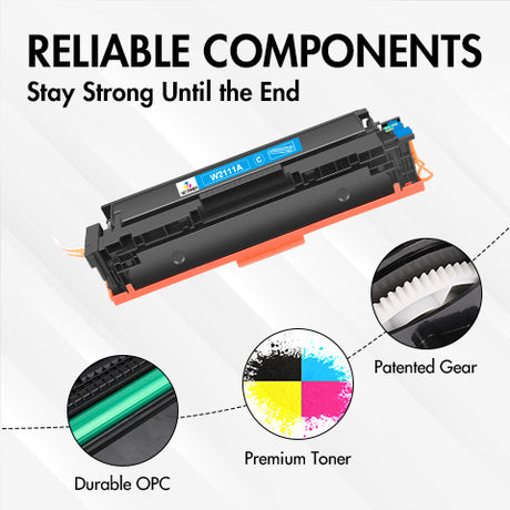 Compatible HP 206A toner cartridge quality