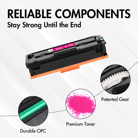 W2313A - Compatible HP 215A Magenta Toner Cartridge - With Chip