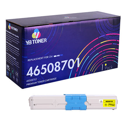 OKI 465871 yellow toner cartridge